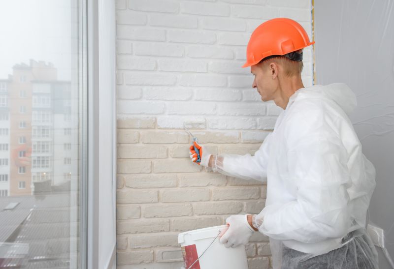 Masonry Work in Action